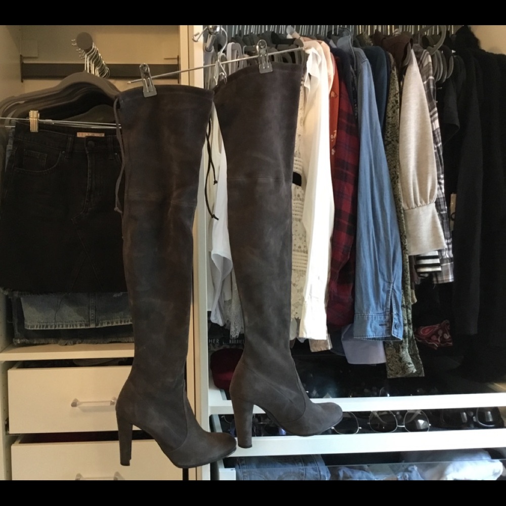 Stuart weitzmen thigh high boots